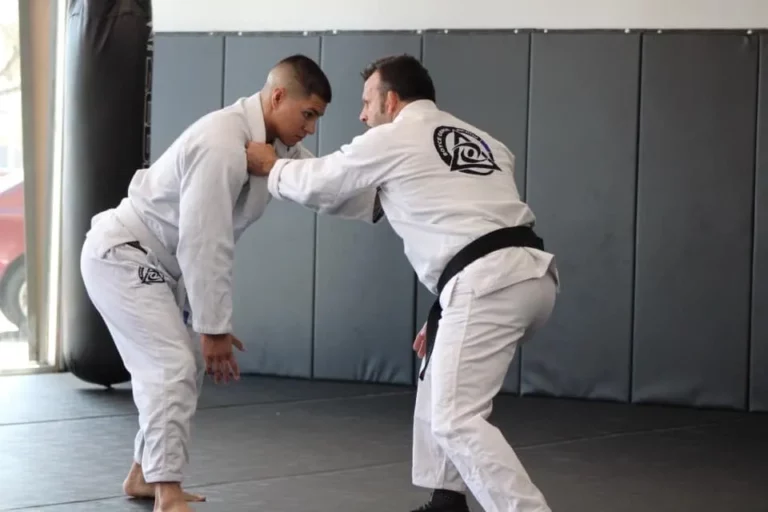 Adult martial arts students